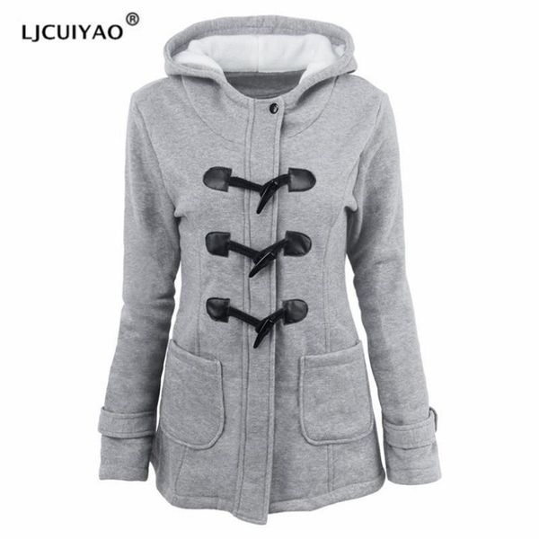 women's jackets ljcuiyao women causal coat spring autumn overcoat hooded zipper button outwear denim jacket feminino plus sizes, Black;brown
women's jackets ljcuiyao women causal coat spring autumn overcoat hooded zipper button outwear denim jacket feminino plus sizes, Black;brown