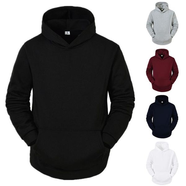 men's hoodies & sweatshirts hooded solid color pocket long-sleeved sweatshirt winter long sleeve jacket sweater free, Black
men's hoodies & sweatshirts hooded solid color pocket long-sleeved sweatshirt winter long sleeve jacket sweater free, Black