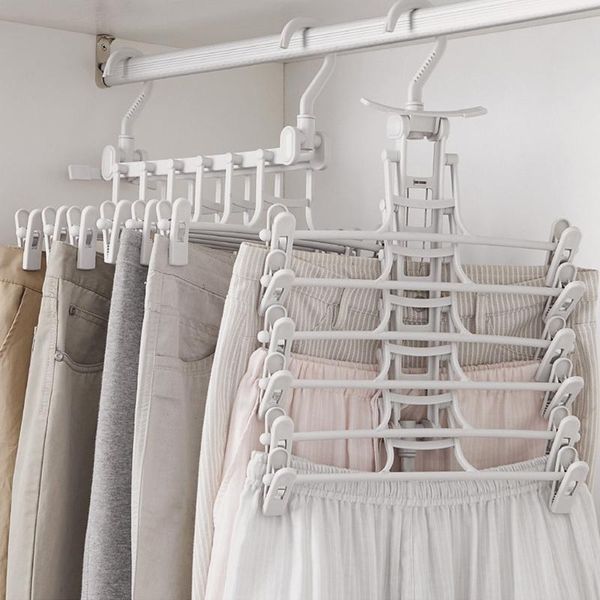 hangers & racks multifunction collapsible magic hanger clothing pant rack adjustable closet organizer storage with clip
hangers & racks multifunction collapsible magic hanger clothing pant rack adjustable closet organizer storage with clip