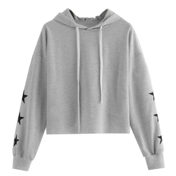women's hoodies & sweatshirts chamsgend female womens long sleeve star print round neck hooded sweatshirt pullover 2021 c30830, Black 
women's hoodies & sweatshirts chamsgend female womens long sleeve star print round neck hooded sweatshirt pullover 2021 c30830, Black