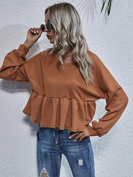 women's t-shirt women solid ruffle casual tee long sleeve round neck female fashion autumn stitching loose pullover 2021, White
women's t-shirt women solid ruffle casual tee long sleeve round neck female fashion autumn stitching loose pullover 2021, White