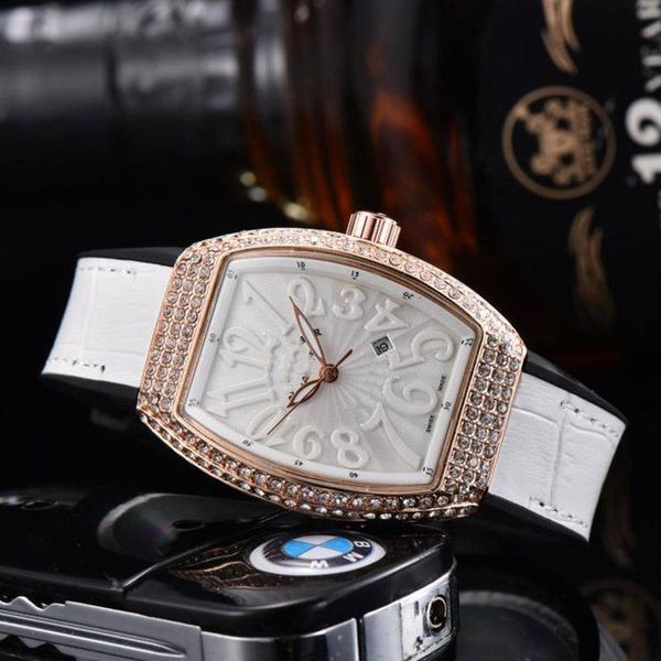 wristwatches 2021 personalized luxury women watch quartz diamond wine barrel gift female wristwatch creative unique sports clock, Slivery;brown
wristwatches 2021 personalized luxury women watch quartz diamond wine barrel gift female wristwatch creative unique sports clock, Slivery;brown