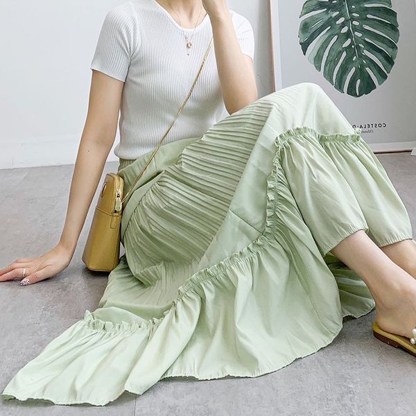 skirts skirts summer drape irregular metallic solid a-line patchwork ruffles wave hem pleated mid-calf long s ae5c, Black
skirts skirts summer drape irregular metallic solid a-line patchwork ruffles wave hem pleated mid-calf long s ae5c, Black