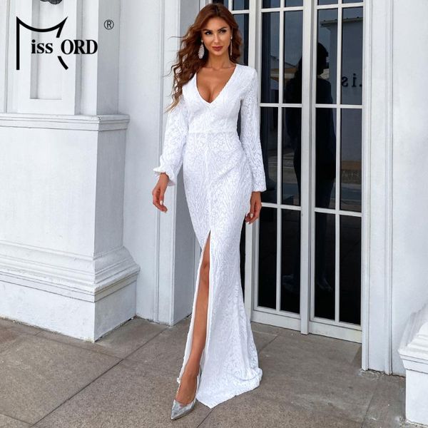 casual dresses missord 2021 women dress maxi sequin evening party v neck split long sleeve bodycon floor-length prom elegant white vestidos, Black;gray
casual dresses missord 2021 women dress maxi sequin evening party v neck split long sleeve bodycon floor-length prom elegant white vestidos, Black;gray