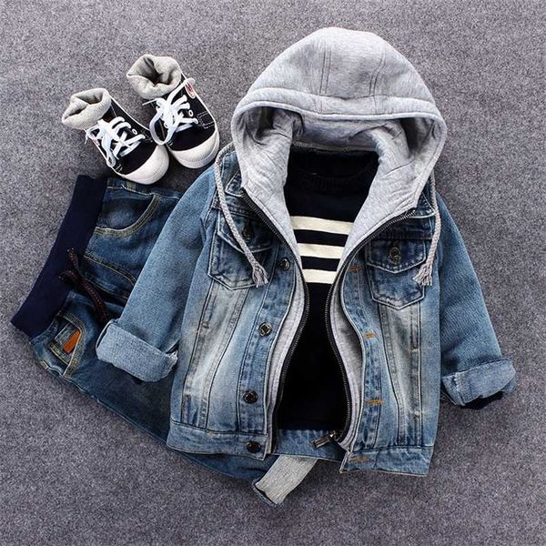 kids denim jacket boys jean coat clothes fashion casual cardigan children's outdoor cowboy clothing toddler hoodies 211011, Blue;gray
kids denim jacket boys jean coat clothes fashion casual cardigan children's outdoor cowboy clothing toddler hoodies 211011, Blue;gray
