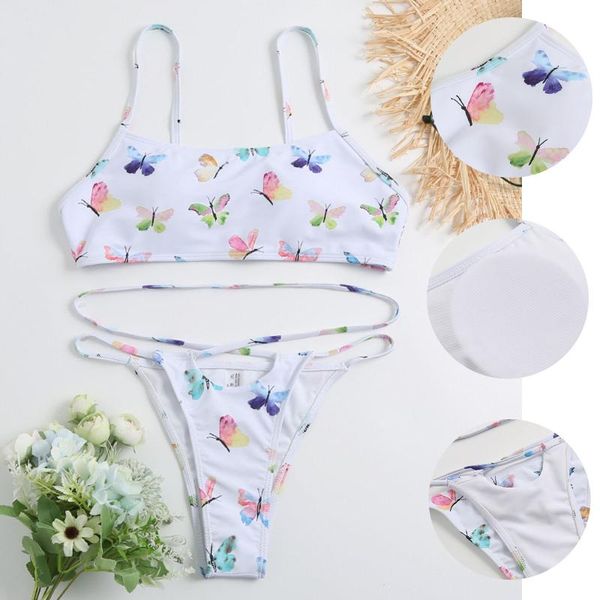 women's swimwear butterfly bathing suits bandage bikini set 2021 swimsuits beach underwear summer women clothing lingerie, White;black
women's swimwear butterfly bathing suits bandage bikini set 2021 swimsuits beach underwear summer women clothing lingerie, White;black