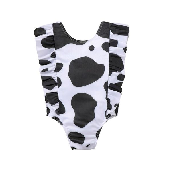 one-pieces baby girl cute cow printed swimsuit swimwear 6m-5y infant toddler kids summer casual ruffled o-neck sleeveless bathing suit, Black
one-pieces baby girl cute cow printed swimsuit swimwear 6m-5y infant toddler kids summer casual ruffled o-neck sleeveless bathing suit, Black