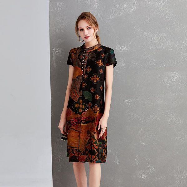 casual dresses women's fashion floral mid waist dress national style round neck length embroidered silkworm, Black;gray
casual dresses women's fashion floral mid waist dress national style round neck length embroidered silkworm, Black;gray