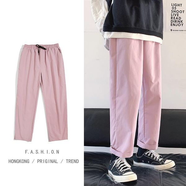 autumn men's cotton casual pants loose 4 color wide leg leisure straight fashion trend trousers sweatpants m-2xl, Black
autumn men's cotton casual pants loose 4 color wide leg leisure straight fashion trend trousers sweatpants m-2xl, Black