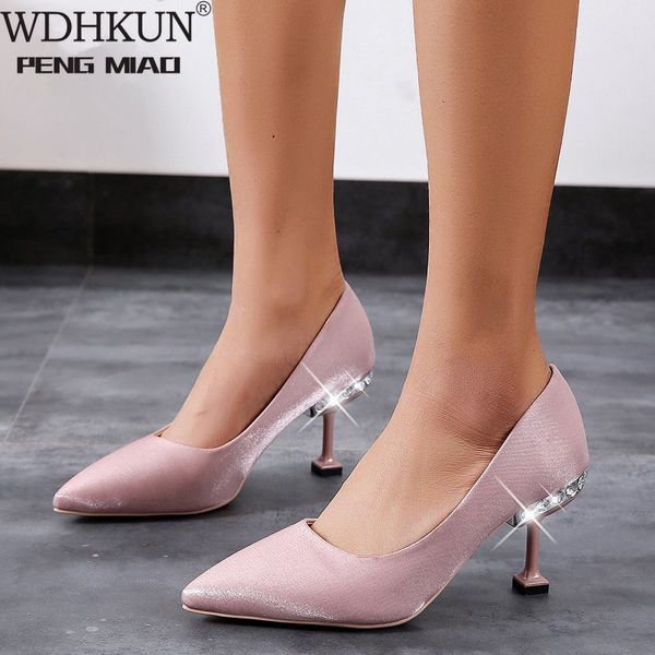 sandals 2021 women high heels office pumps crystal stiletto party wedding shoes fashion pointed toe shallow ladies nightclub lmz8, Black
sandals 2021 women high heels office pumps crystal stiletto party wedding shoes fashion pointed toe shallow ladies nightclub lmz8, Black
