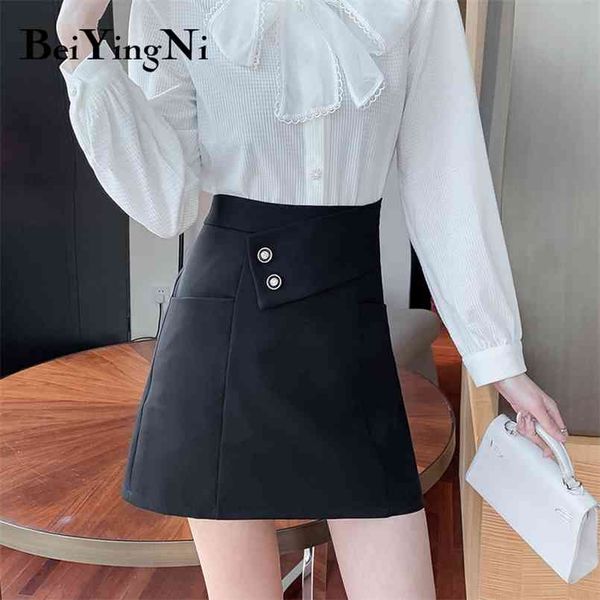 package hip skirts womens irregular harajuku slim elegant office ladies short mini saias falda plus size casual 210506, Black
package hip skirts womens irregular harajuku slim elegant office ladies short mini saias falda plus size casual 210506, Black