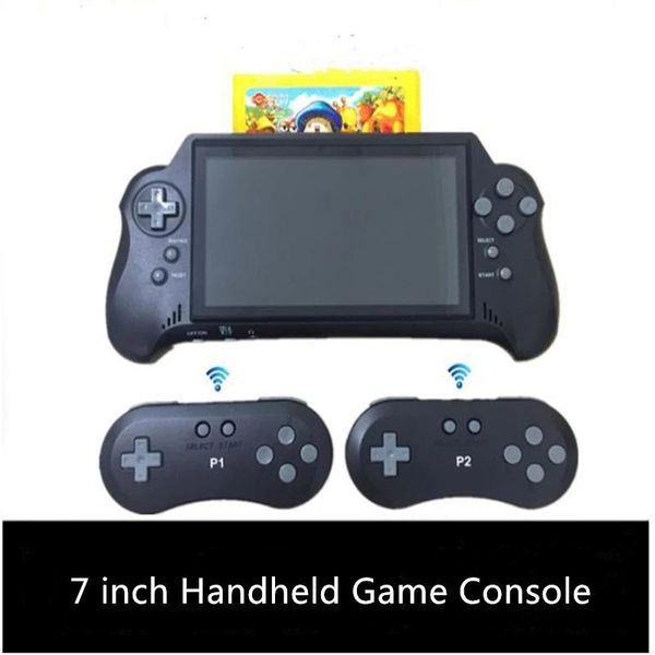 coolbaby 7 inch retro handheld game console support home cartridge double wireless gamepad built 121 portable players
coolbaby 7 inch retro handheld game console support home cartridge double wireless gamepad built 121 portable players
