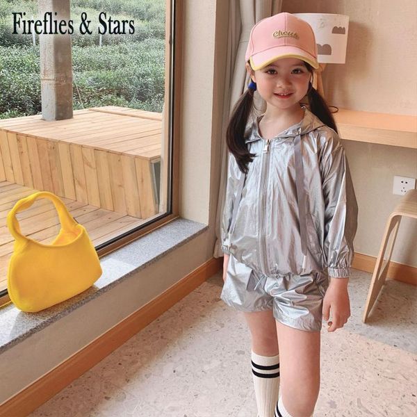 spring autumn girls 2 pcs set baby hoodies jacket + shorts kids tracksuits children activewear clothes silver 1 to 7 yrs clothing sets, White
spring autumn girls 2 pcs set baby hoodies jacket + shorts kids tracksuits children activewear clothes silver 1 to 7 yrs clothing sets, White