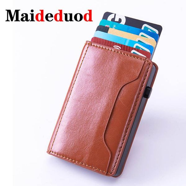 card holders 2021 wallet porte carte rfid anti-theft fashion case holder men and women crazy horse leather purse, Brown;gray
card holders 2021 wallet porte carte rfid anti-theft fashion case holder men and women crazy horse leather purse, Brown;gray