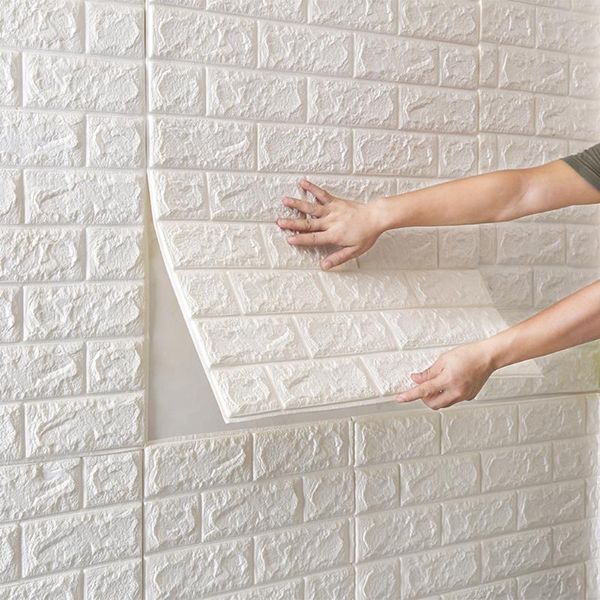 self adhesive 3d wall panel sticker waterproof pe foam brick wallpaper diy bedroom kid living room kitchen sofa home decor wallpapers
self adhesive 3d wall panel sticker waterproof pe foam brick wallpaper diy bedroom kid living room kitchen sofa home decor wallpapers