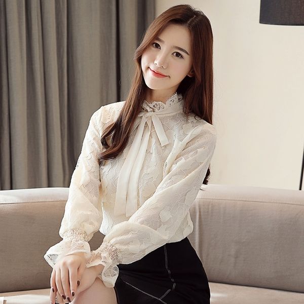 dress women's ruffled chiffon blouse plus velvet lace shirt long sleeve shirts womens and blouses, White
dress women's ruffled chiffon blouse plus velvet lace shirt long sleeve shirts womens and blouses, White