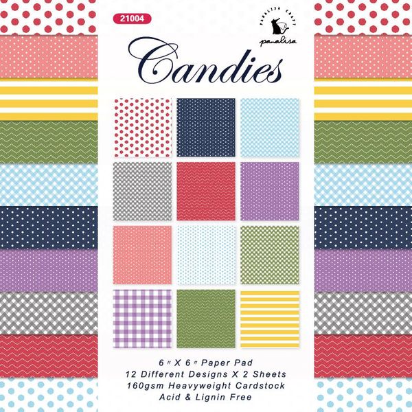 panalisacraft 24 sheets 6"x6"basic patterned paper pad scrapbooking pack handmade craft background card gift wrap
panalisacraft 24 sheets 6"x6"basic patterned paper pad scrapbooking pack handmade craft background card gift wrap