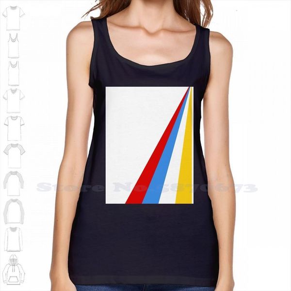 multicolour clash red blue and yellow stripes custom funny tank sleeveless vest colour stripe white, White;black
multicolour clash red blue and yellow stripes custom funny tank sleeveless vest colour stripe white, White;black