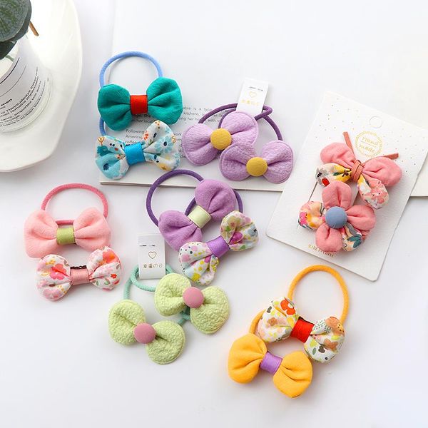 hair accessories a pair bow hairbands cloth bands headband girls elastic rubber band headwear kids cute sweet ornaments, Slivery;white
hair accessories a pair bow hairbands cloth bands headband girls elastic rubber band headwear kids cute sweet ornaments, Slivery;white
