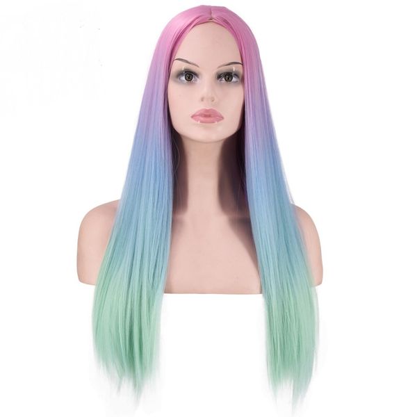 wigs in european and american fashion leisure cosplay vary gradually long temperament, straight hair, curly hair, dance party, dyed wig, Black
wigs in european and american fashion leisure cosplay vary gradually long temperament, straight hair, curly hair, dance party, dyed wig, Black