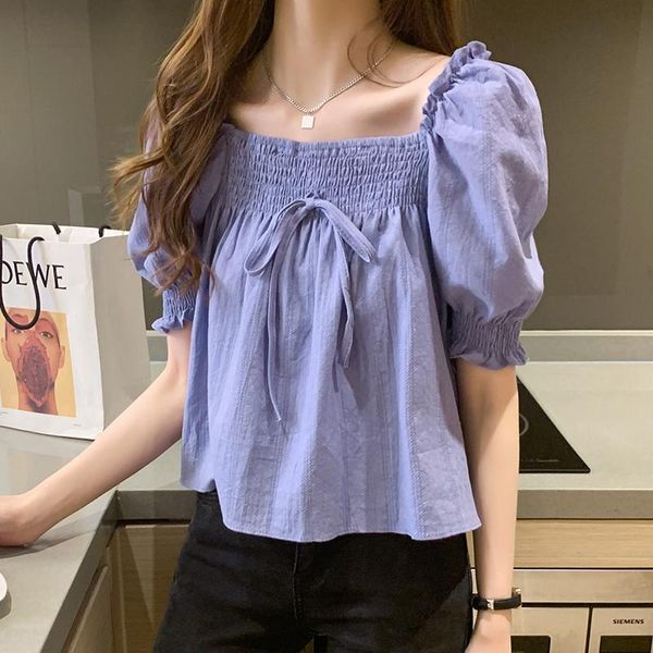 women's blouses & shirts chikichi 2021 summer korean fashion loose shirt women thin-collar short-sleeved cotton casual puff sleeve top, White
women's blouses & shirts chikichi 2021 summer korean fashion loose shirt women thin-collar short-sleeved cotton casual puff sleeve top, White