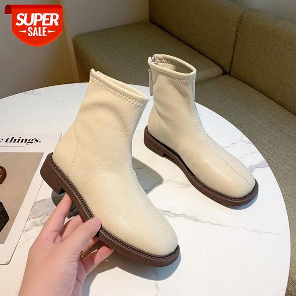 thin boots women's new year autumn and winter round head thick heel elastic soft leather fashion versatile chelsea short #hl47, Black
thin boots women's new year autumn and winter round head thick heel elastic soft leather fashion versatile chelsea short #hl47, Black