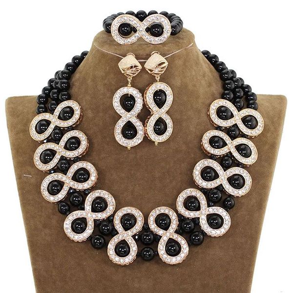 earrings & necklace fashion metal elements with black stone crystal bridal jewelry sets charm beads set jb149, Silver
earrings & necklace fashion metal elements with black stone crystal bridal jewelry sets charm beads set jb149, Silver