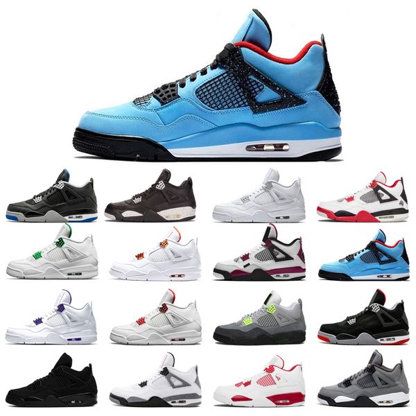 4 4s basketball shoes men woman black cat court purple university red neon bred alternate motorsport orange metallic white cool grey sports
4 4s basketball shoes men woman black cat court purple university red neon bred alternate motorsport orange metallic white cool grey sports