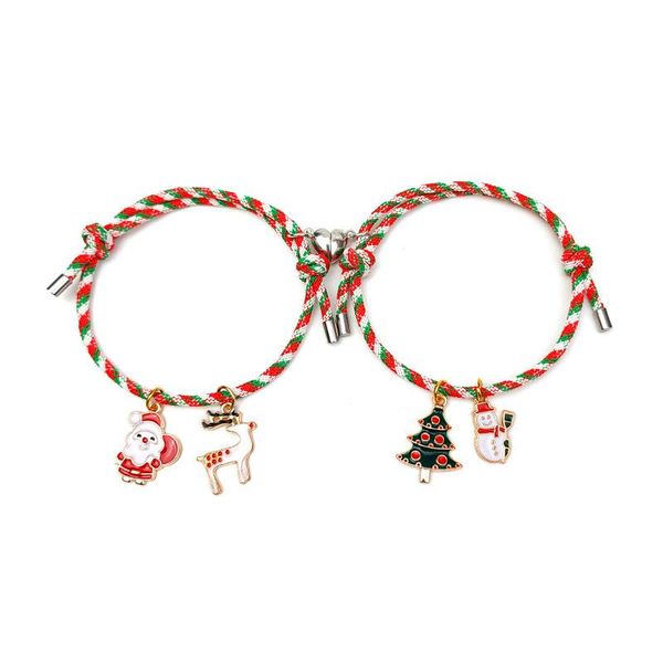 charm bracelets for women christmas love magnet couple adjustable bracelet a pair friends fashion jewelry party birthday gift, Golden;silver
charm bracelets for women christmas love magnet couple adjustable bracelet a pair friends fashion jewelry party birthday gift, Golden;silver