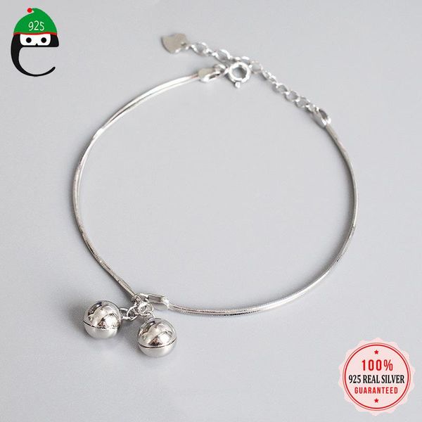 elfoplatasi genuine 100% 925 sterling silver cute snake small bell bracelet bangle for women jewelry ds2556 link, chain, Black
elfoplatasi genuine 100% 925 sterling silver cute snake small bell bracelet bangle for women jewelry ds2556 link, chain, Black