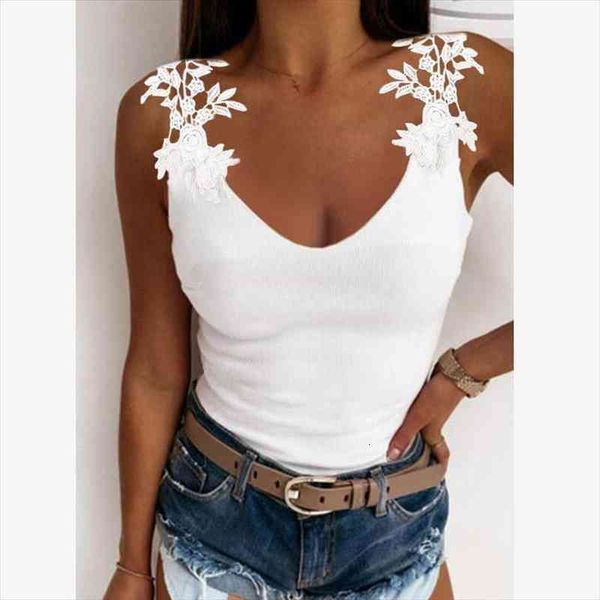 women lace cami fashion strappy sleeveless blouses and shirts summer casual v neck tank vest, White
women lace cami fashion strappy sleeveless blouses and shirts summer casual v neck tank vest, White