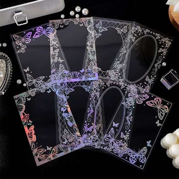 gift wrap pet crystal transparent card scrapbook decorative diary po collage material 4 types
gift wrap pet crystal transparent card scrapbook decorative diary po collage material 4 types