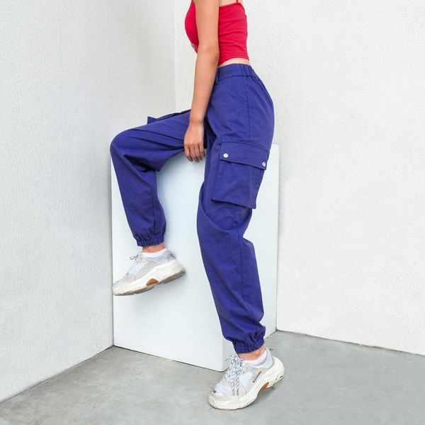 women's pants & capris lguc.h fashion cargo women high waist trend trousers woman streetwear pocket unique female clothes black white c
women's pants & capris lguc.h fashion cargo women high waist trend trousers woman streetwear pocket unique female clothes black white c