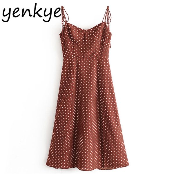 sleeveless summer dress women vintage polka dot sling lady backless halter hem slits a-line chiffon omzz6893 210514, Black;gray
sleeveless summer dress women vintage polka dot sling lady backless halter hem slits a-line chiffon omzz6893 210514, Black;gray