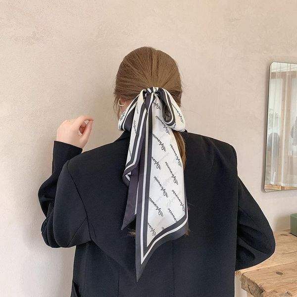 scarves women zebra printed bag decoration long hair neck tie headband small narrow satin silk ribbon neckerchief skinny scarf, Blue;gray
scarves women zebra printed bag decoration long hair neck tie headband small narrow satin silk ribbon neckerchief skinny scarf, Blue;gray