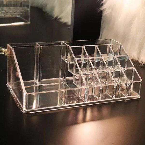large lipstick organizer crystal clear plastic makeup box nail polish display storage rack containers for cosmetics boxes & bins
large lipstick organizer crystal clear plastic makeup box nail polish display storage rack containers for cosmetics boxes & bins