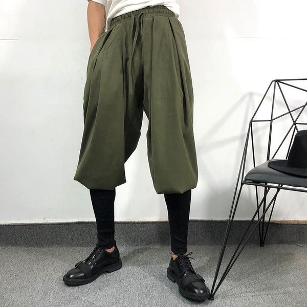 men's pants spring and autumn men's pure color elastic waist slim pencil leg splice design fashion thin casual, Black
men's pants spring and autumn men's pure color elastic waist slim pencil leg splice design fashion thin casual, Black
