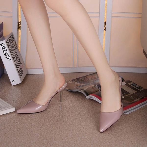 slippers 2021 primavera y verano nueva moda color caramelo único zapatos de tacón cómodo salvaje sandalias mujer, Black
slippers 2021 primavera y verano nueva moda color caramelo único zapatos de tacón cómodo salvaje sandalias mujer, Black