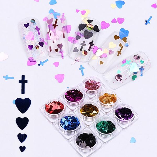 nail glitter 12 colors for girls art sequins polish cross nails flaky ornaments heart-shaped, Silver;gold
nail glitter 12 colors for girls art sequins polish cross nails flaky ornaments heart-shaped, Silver;gold