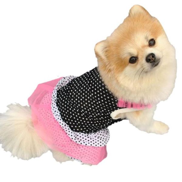 dog apparel fashion puppy princess dress dot skirt pet 
dog apparel fashion puppy princess dress dot skirt pet