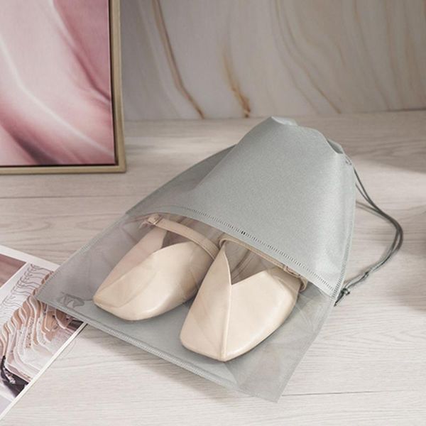 storage bags travel shoe non-woven fabric breathable dust-proof drawstring pouch portable shoes organizer home space saving bag
storage bags travel shoe non-woven fabric breathable dust-proof drawstring pouch portable shoes organizer home space saving bag