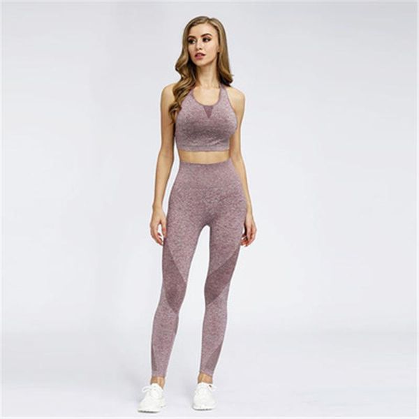 womens seamless yoga tracksuits fashion trend sports bra high waist leggings sportswear designer female fitness skinny running 2pcs sets, Gray
womens seamless yoga tracksuits fashion trend sports bra high waist leggings sportswear designer female fitness skinny running 2pcs sets, Gray