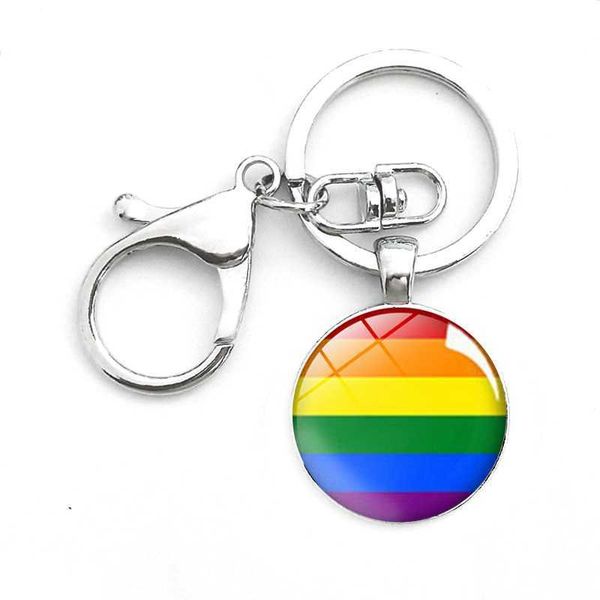 gay lesbian pride rainbow glass dome pendant keychain with lobster buckle car key chain keyring keychains lgbt jewelry
gay lesbian pride rainbow glass dome pendant keychain with lobster buckle car key chain keyring keychains lgbt jewelry