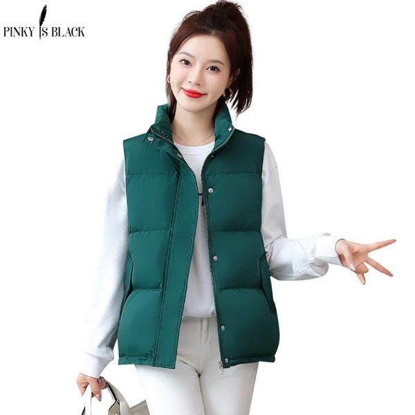 women's vests pinkyisblack women winter warm coat sleeveless down cotton padded waistcoat female mandarin collar vest jacket, Black;white
women's vests pinkyisblack women winter warm coat sleeveless down cotton padded waistcoat female mandarin collar vest jacket, Black;white