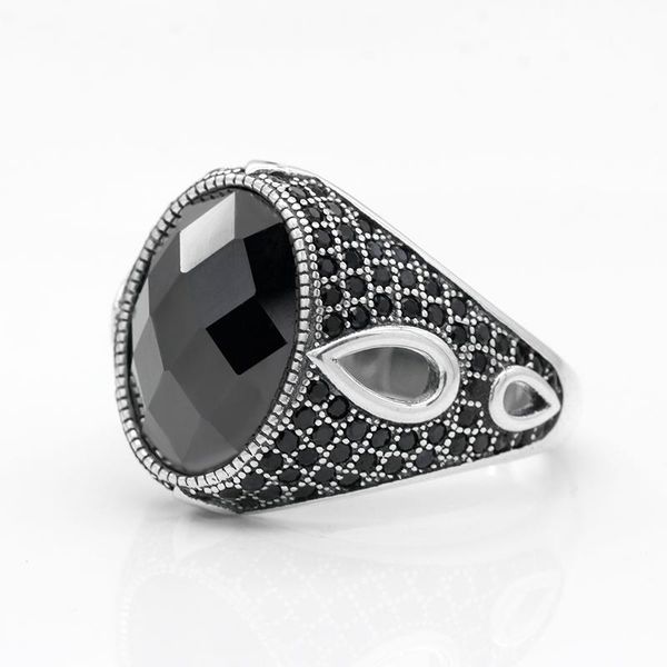 cluster rings men ring with black cubic zircon stone 925 sterling silver water drop design vintage jewelry for male women anniversary gift, Golden;silver
cluster rings men ring with black cubic zircon stone 925 sterling silver water drop design vintage jewelry for male women anniversary gift, Golden;silver