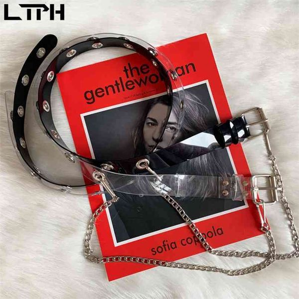 ltph square buckle transparent air hole jelly texture plastic belt fashion trendy decoration belts for women sale 210423, Black;gray
ltph square buckle transparent air hole jelly texture plastic belt fashion trendy decoration belts for women sale 210423, Black;gray