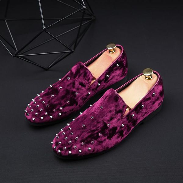 dress shoes yomior spring summer men quality leather pointed toe vintage rivet flats loafers formal wedding work smoking, Black
dress shoes yomior spring summer men quality leather pointed toe vintage rivet flats loafers formal wedding work smoking, Black