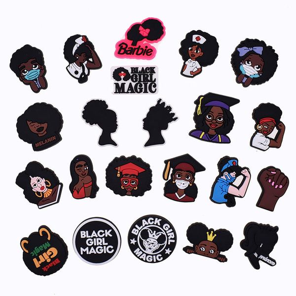 23pcs pvc shoes decoration human rights shoe charms accessories black girl nurse for croc jibz kids x-mas gifts, Bronze;silver
23pcs pvc shoes decoration human rights shoe charms accessories black girl nurse for croc jibz kids x-mas gifts, Bronze;silver