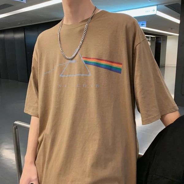 summer hong kong style art pure cotton male short sleeve rainbow t-shirt students ins logo day hip-hop s-4xl men's t-shirts, White;black
summer hong kong style art pure cotton male short sleeve rainbow t-shirt students ins logo day hip-hop s-4xl men's t-shirts, White;black
