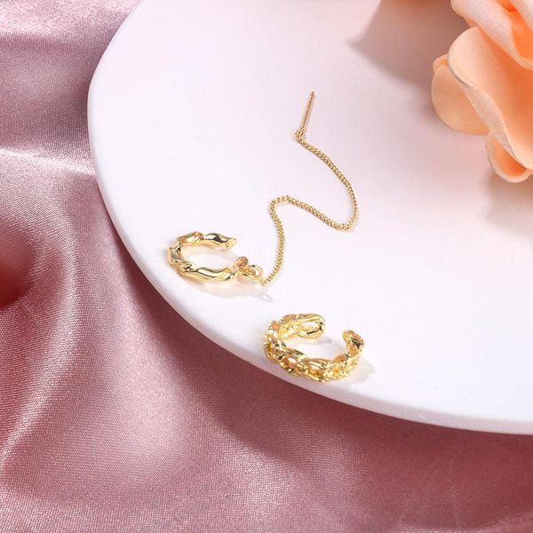 stud a multi-wear earring earrings no ear hole bone clip long tassel asymmetric when metal hollow, Golden;silver
stud a multi-wear earring earrings no ear hole bone clip long tassel asymmetric when metal hollow, Golden;silver